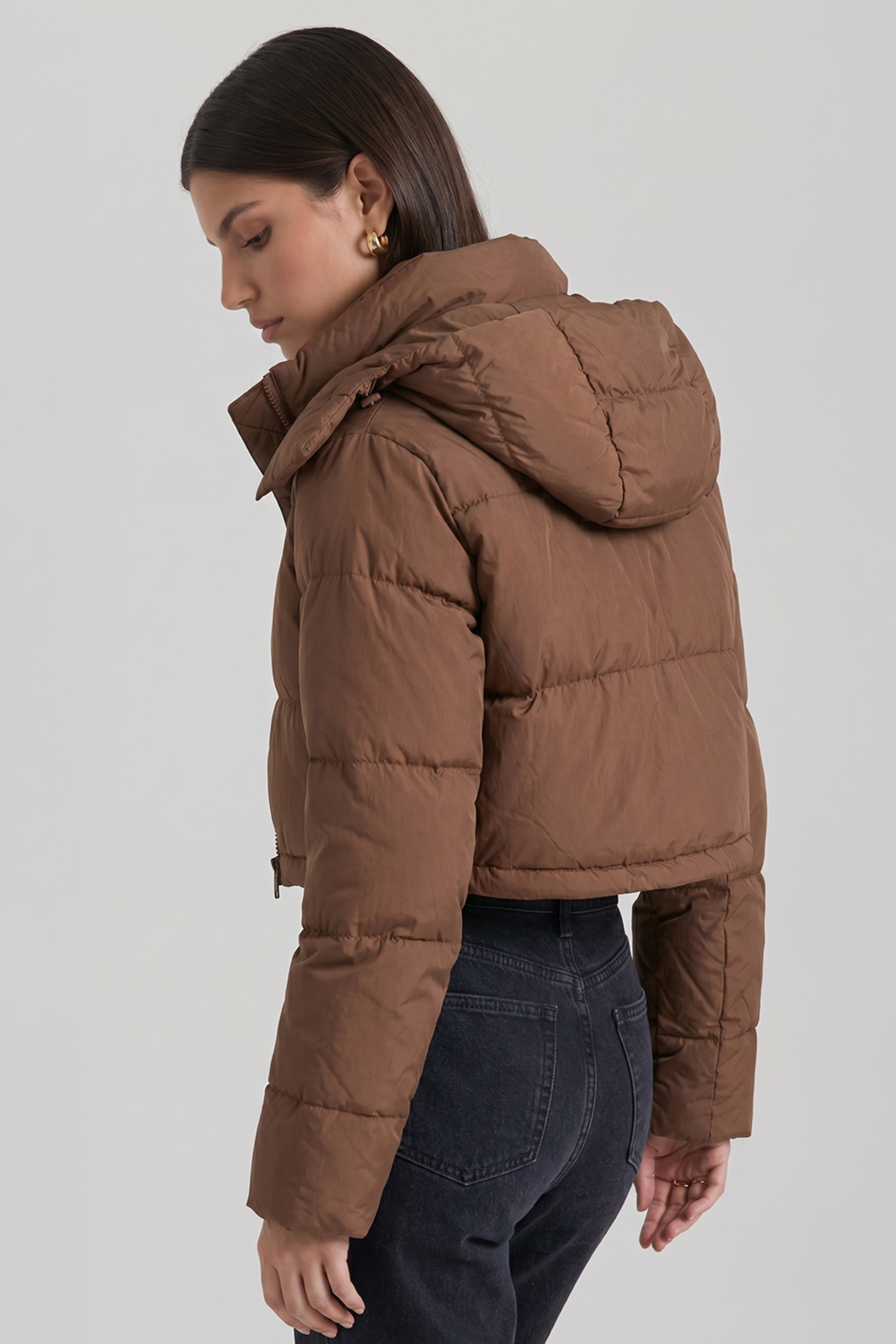 Cropped Puffer Jacket