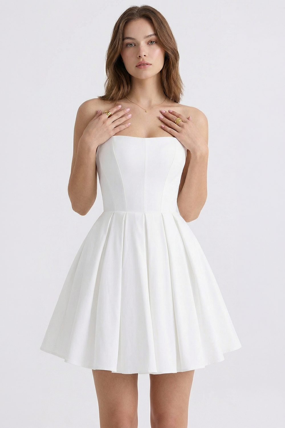 Celeste Bustier Mini Dress
