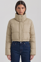 Cropped Puffer Jacket
