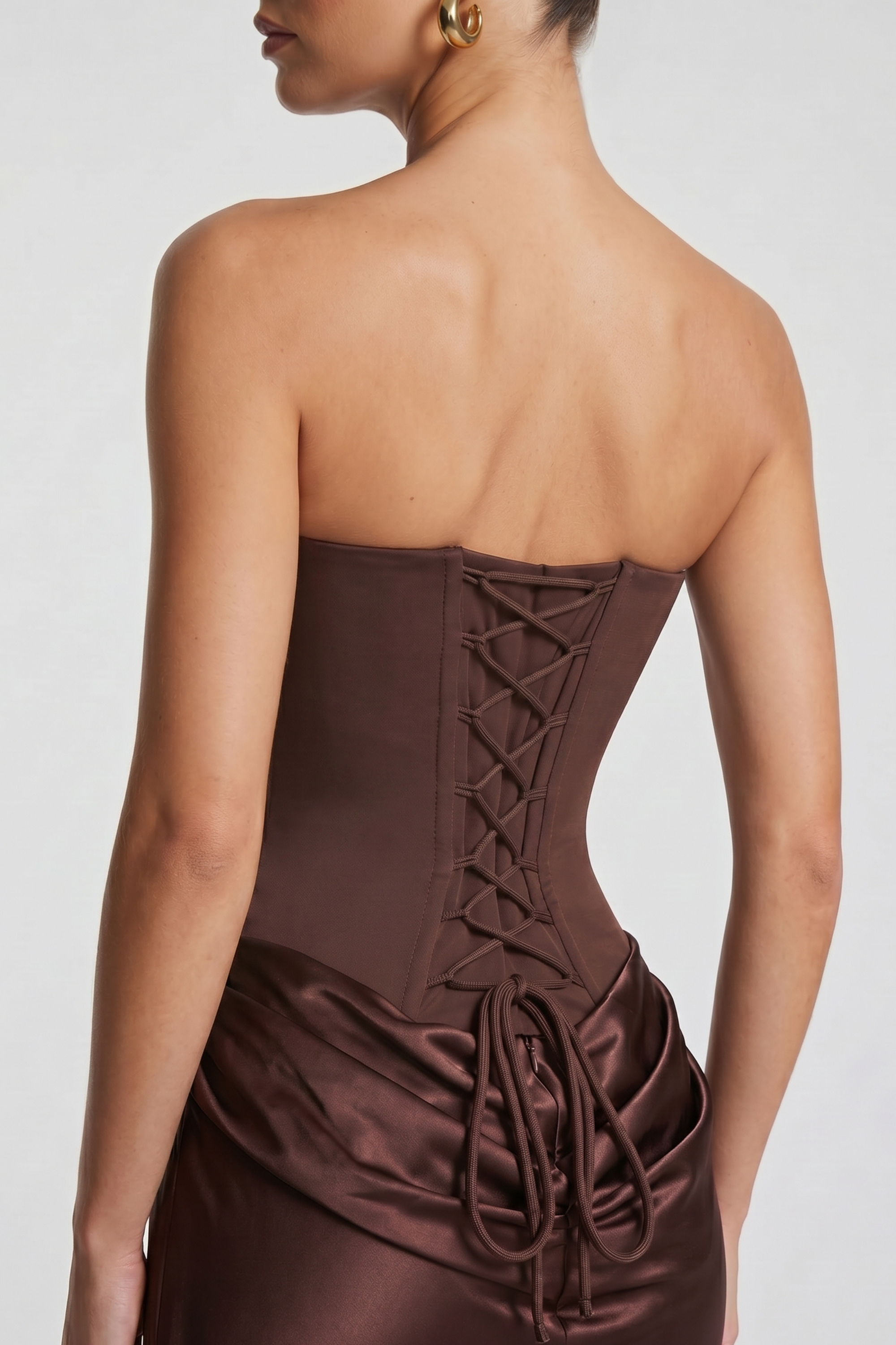 Amy Bustier Maxi Dress