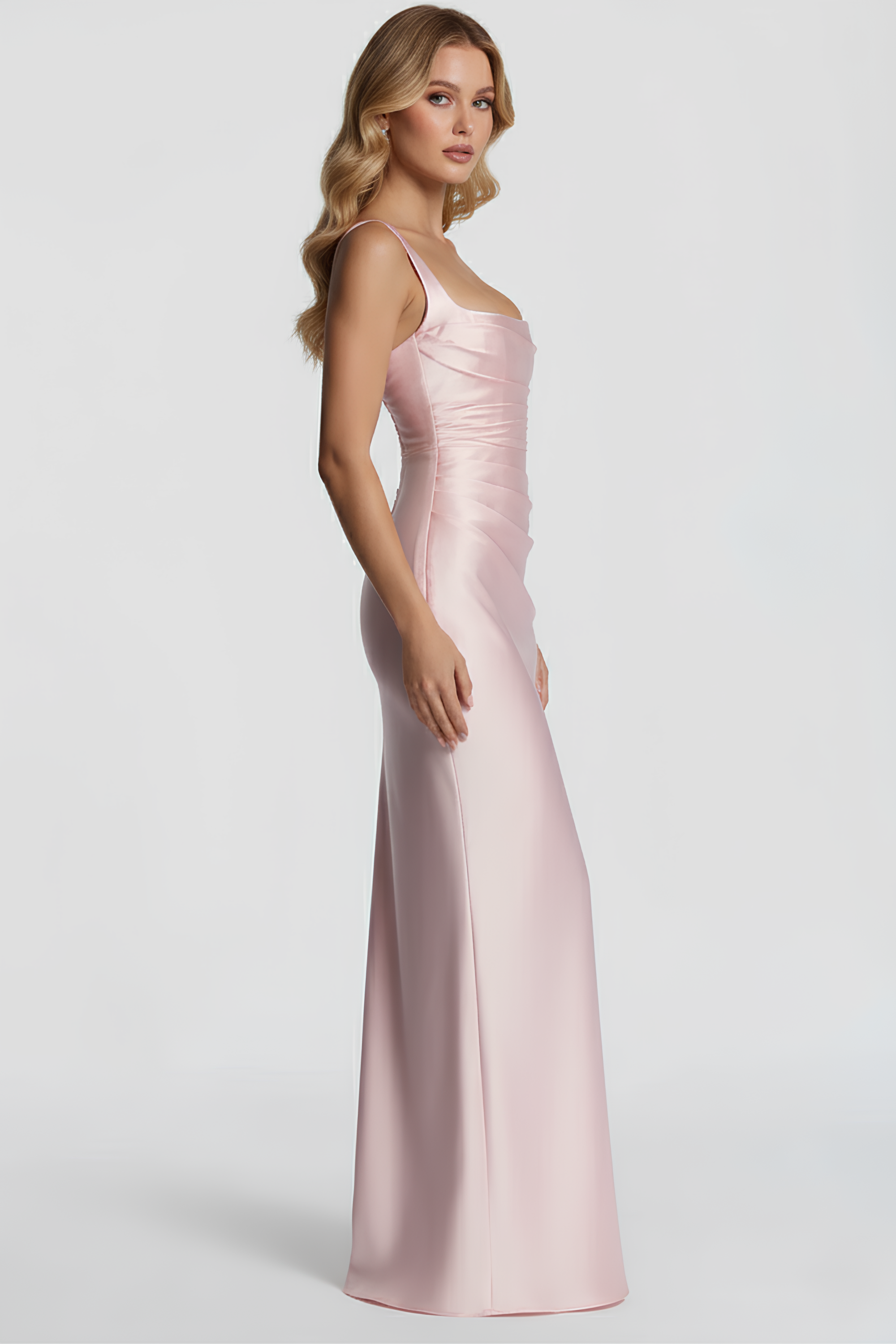 Analice Bustier Dress with Scarf