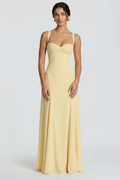 Lorena Bustier Maxi Dress