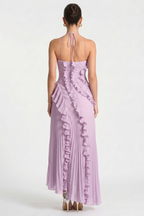 Alicia Pleated Maxi Dress