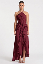 Alicia Pleated Maxi Dress