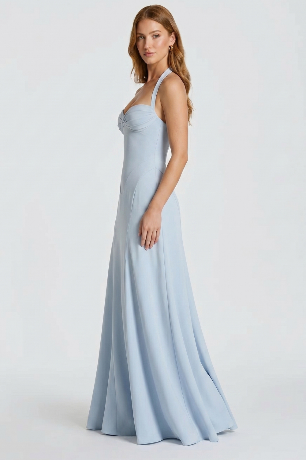 Lorena Bustier Maxi Dress