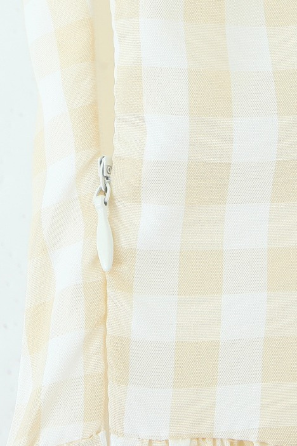 Checked Bustier Dress