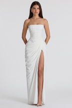 Helena Bustier Maxi Dress