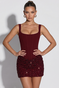 Cindy Bustier Mini Dress
