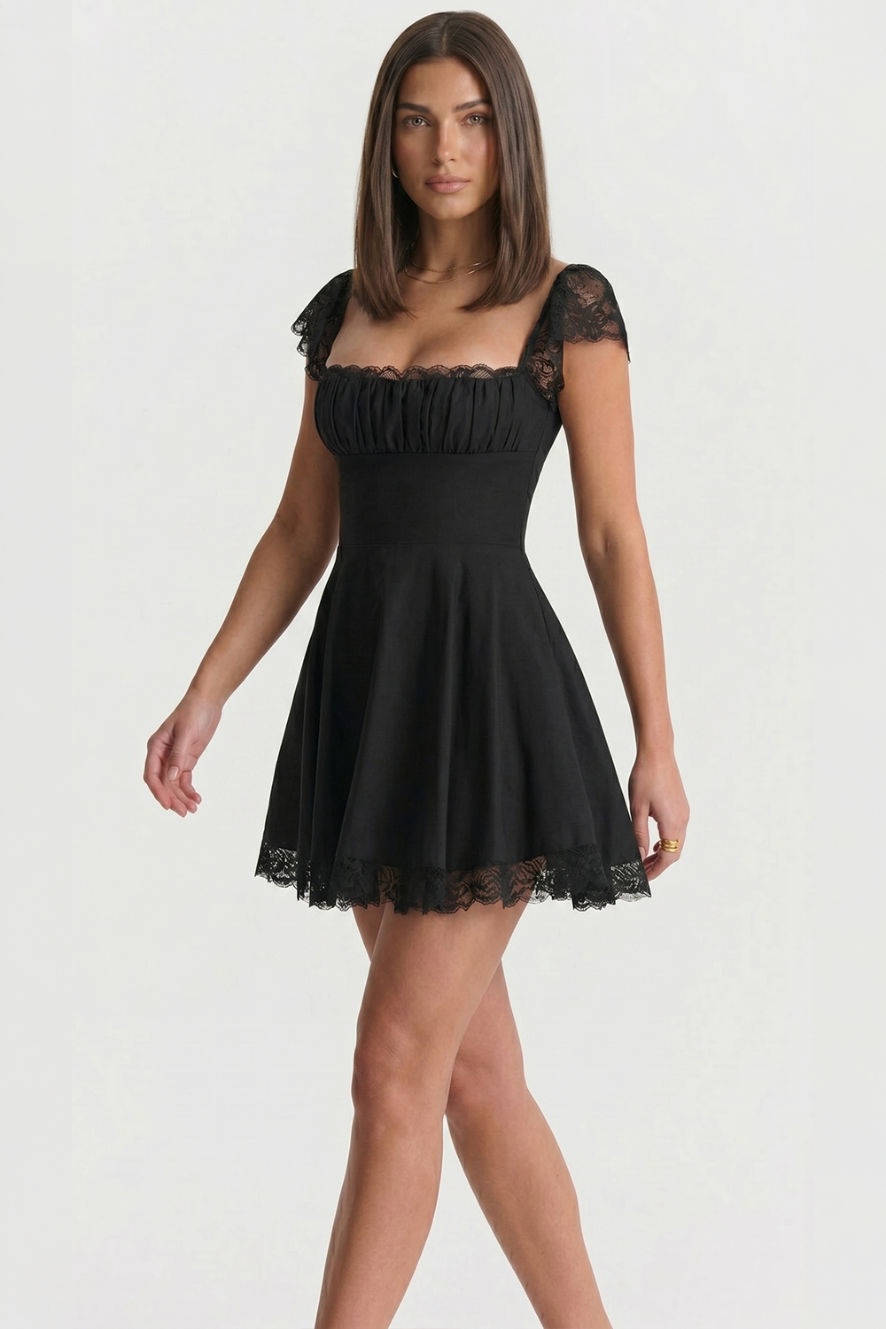 Jasmin Lace Bustier Dress