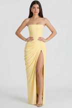 Helena Bustier Maxi Dress