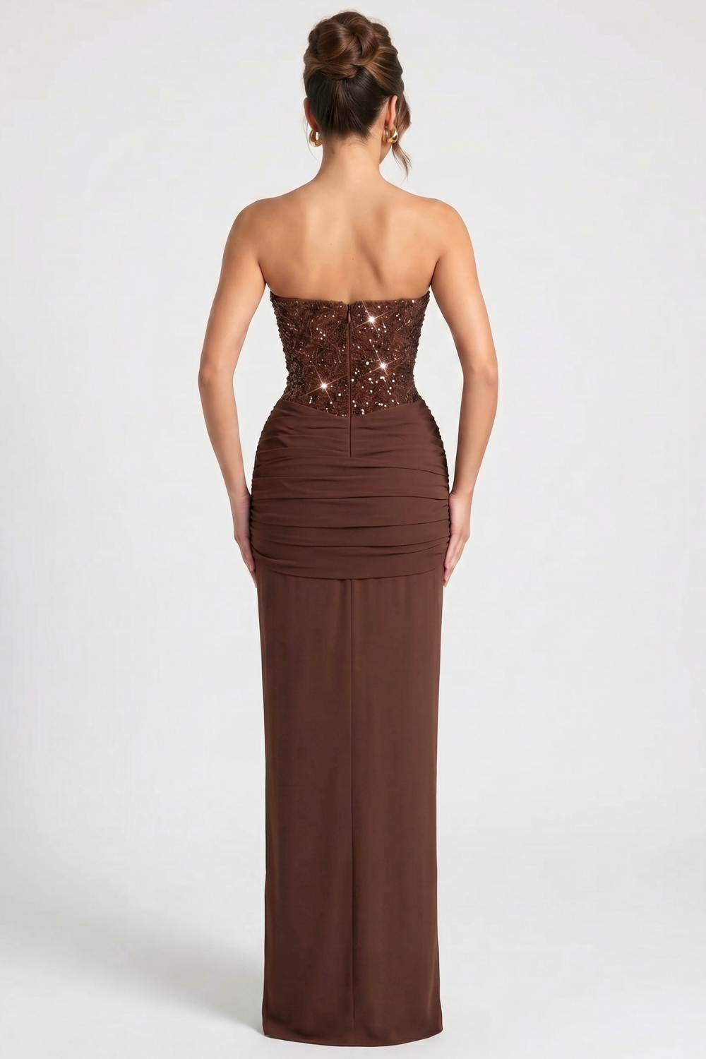 Gladys Bustier Maxi Dress
