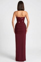 Gladys Bustier Maxi Dress