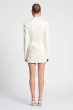 Diny Blazer Bustier Mini Dress