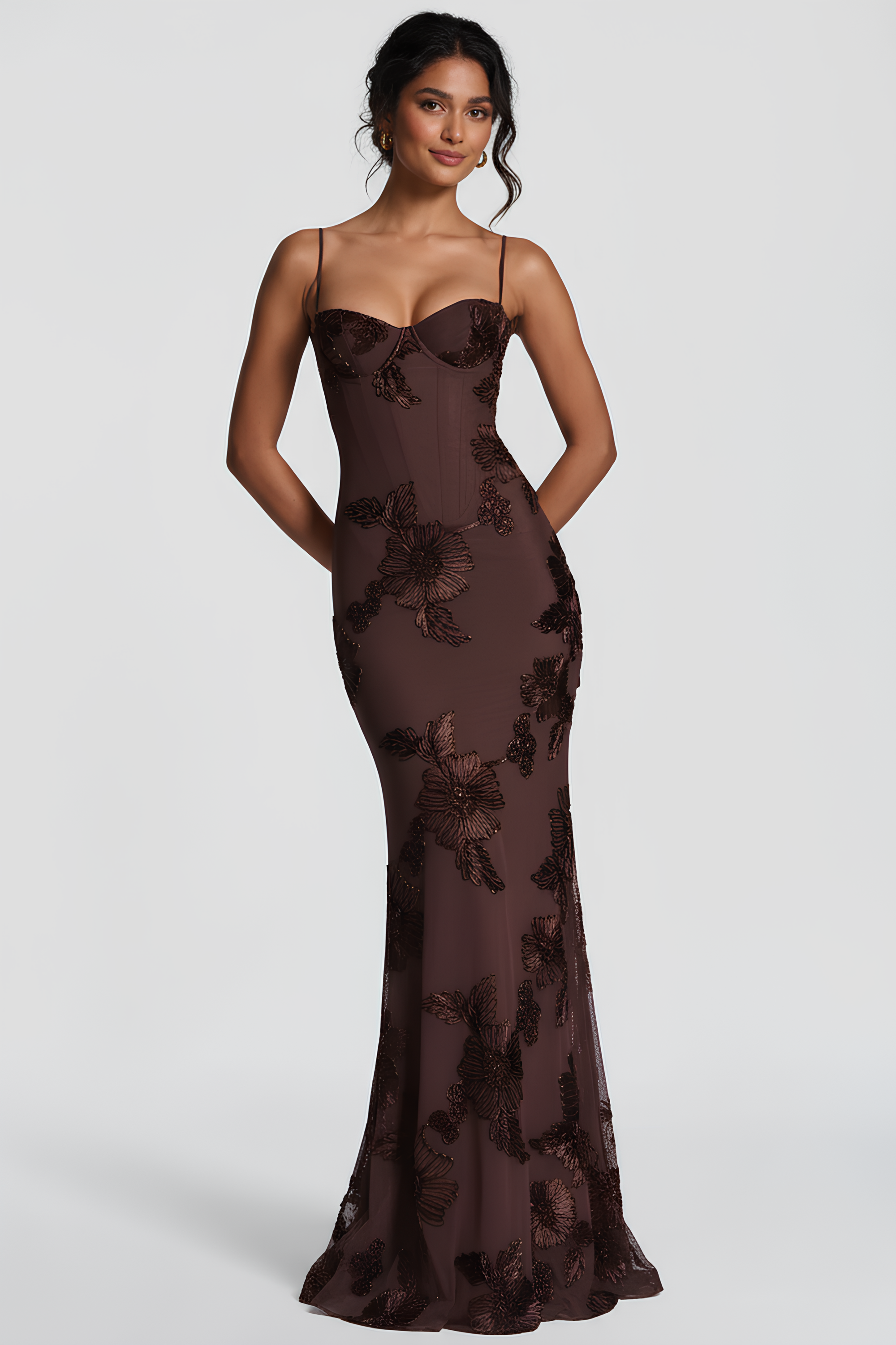 Vienna Bustier Maxi Dress