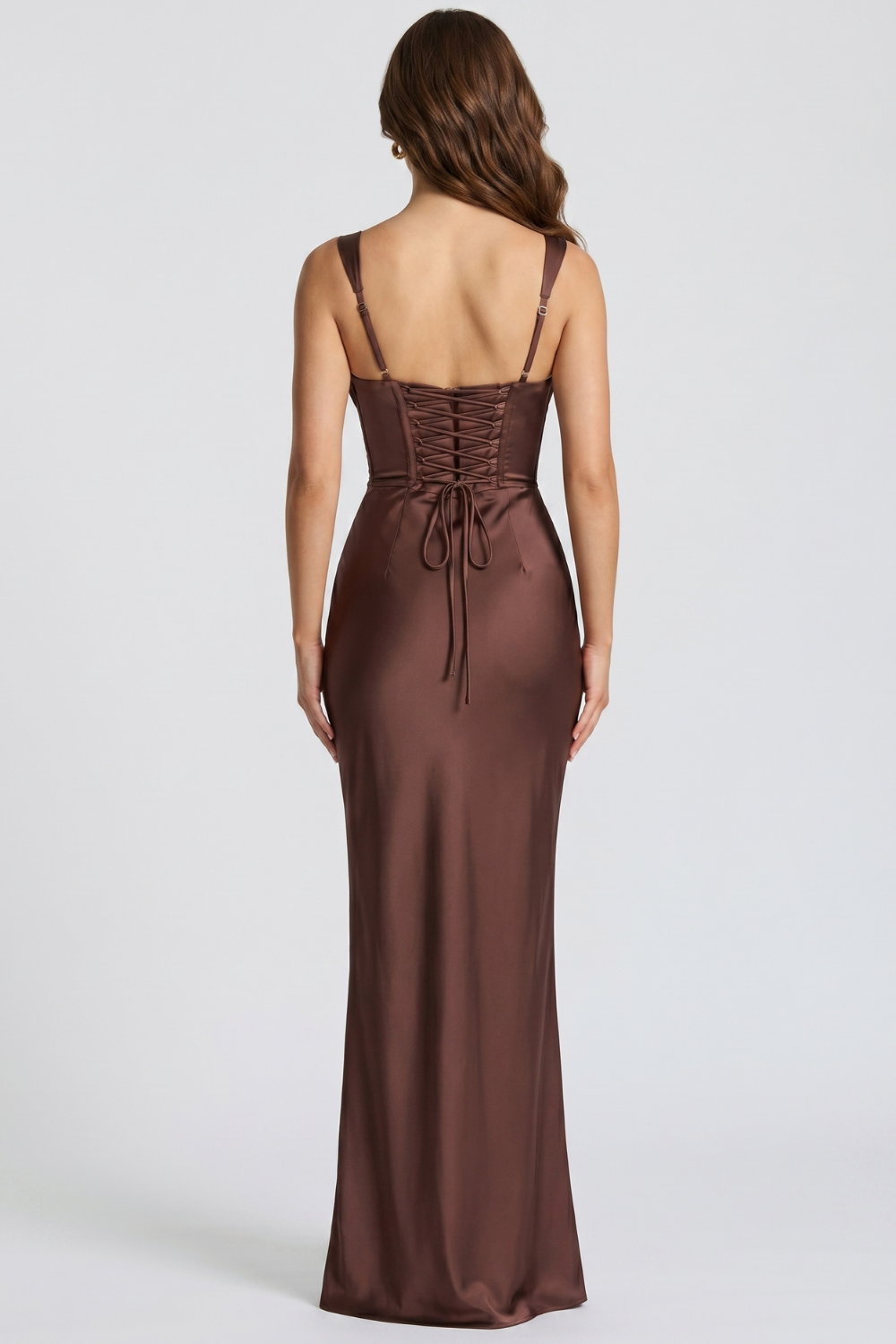 Analice Bustier Dress with Scarf
