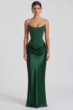 Amy Bustier Maxi Dress