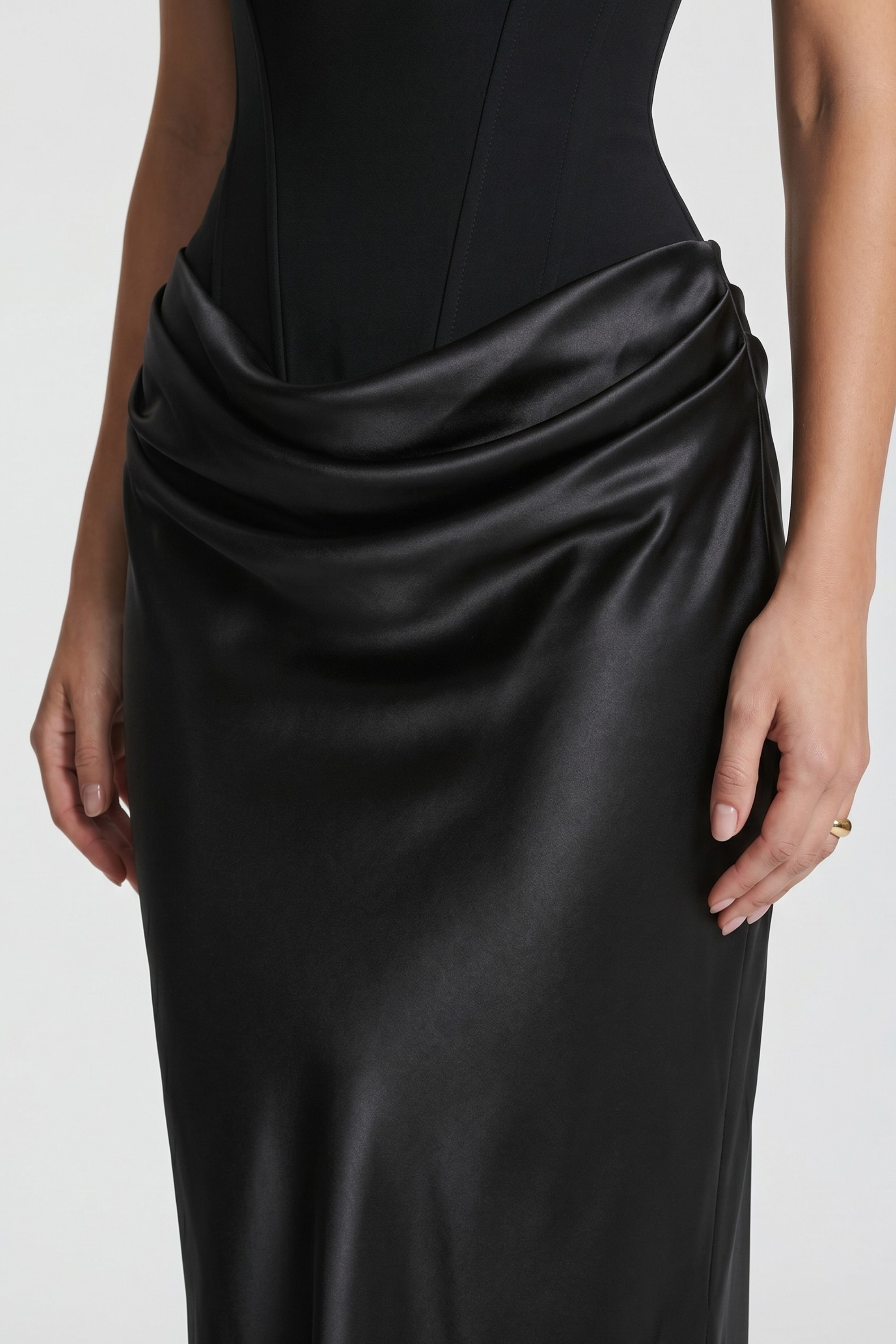 Amy Bustier Maxi Dress