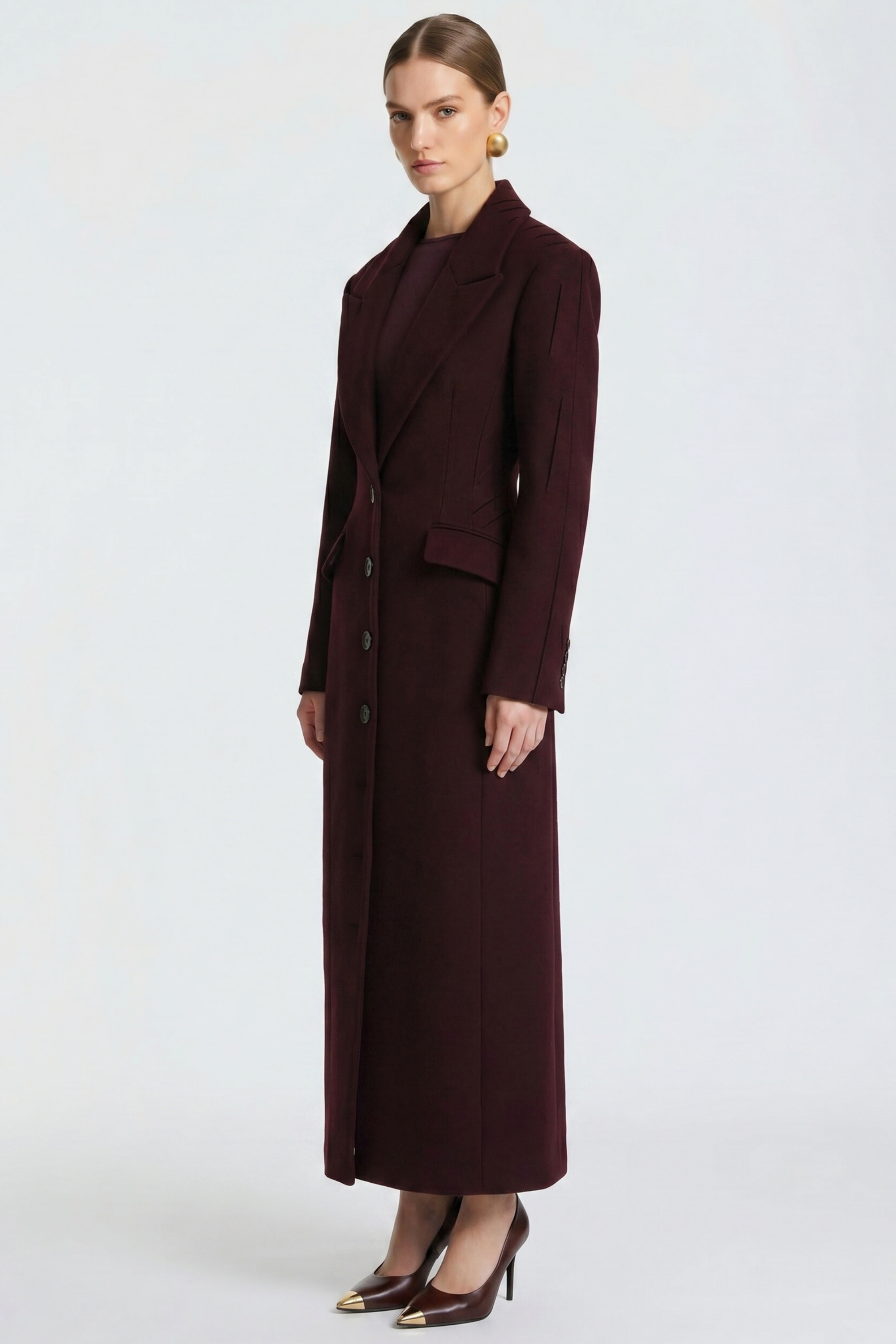 Lavínia Tailored Long Coat