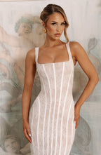 Polina Maxi Dress - Ivory