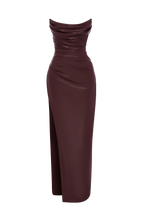 Alba Maxi Dress - Burgundy