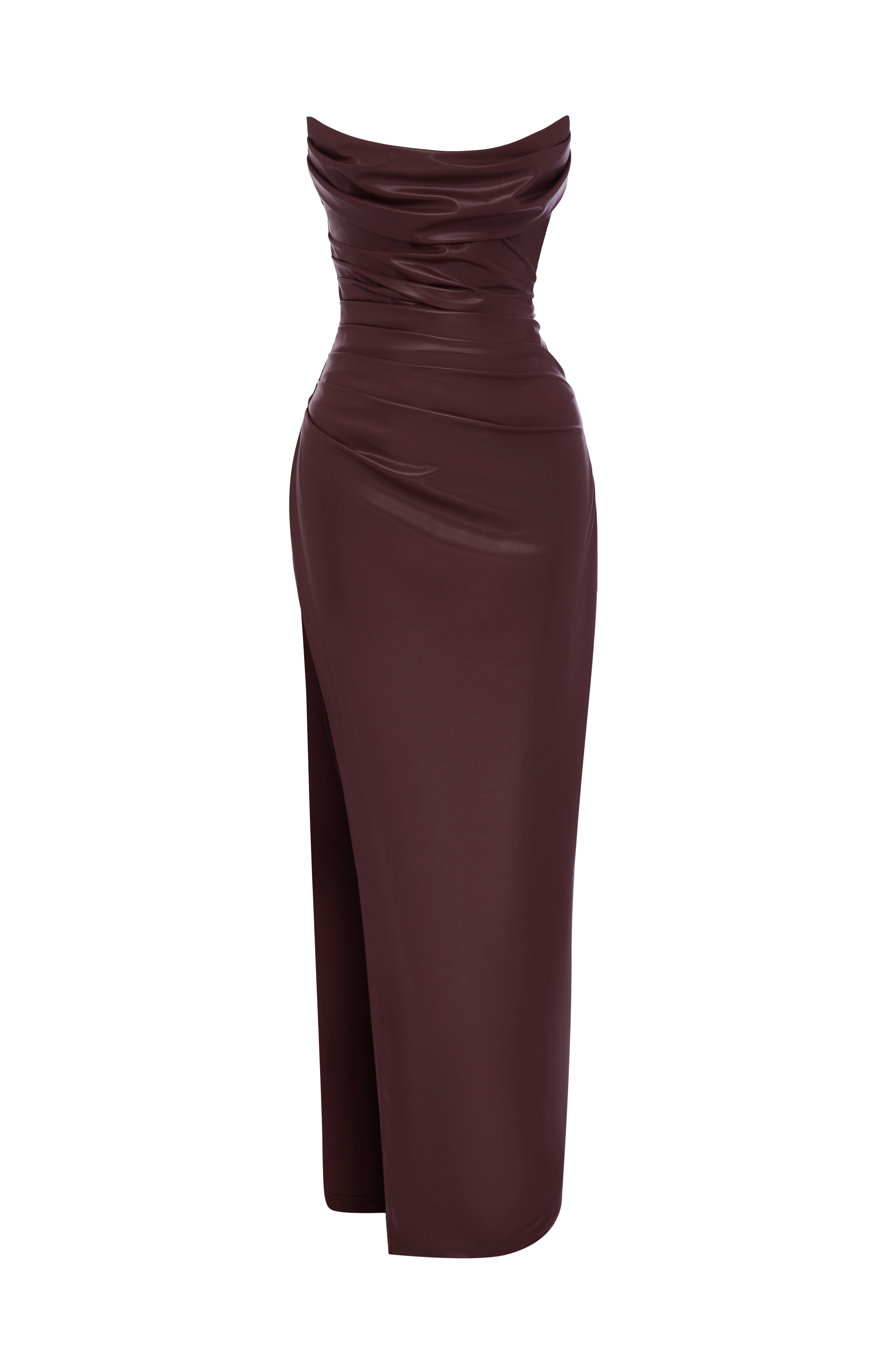 Alba Maxi Dress - Burgundy