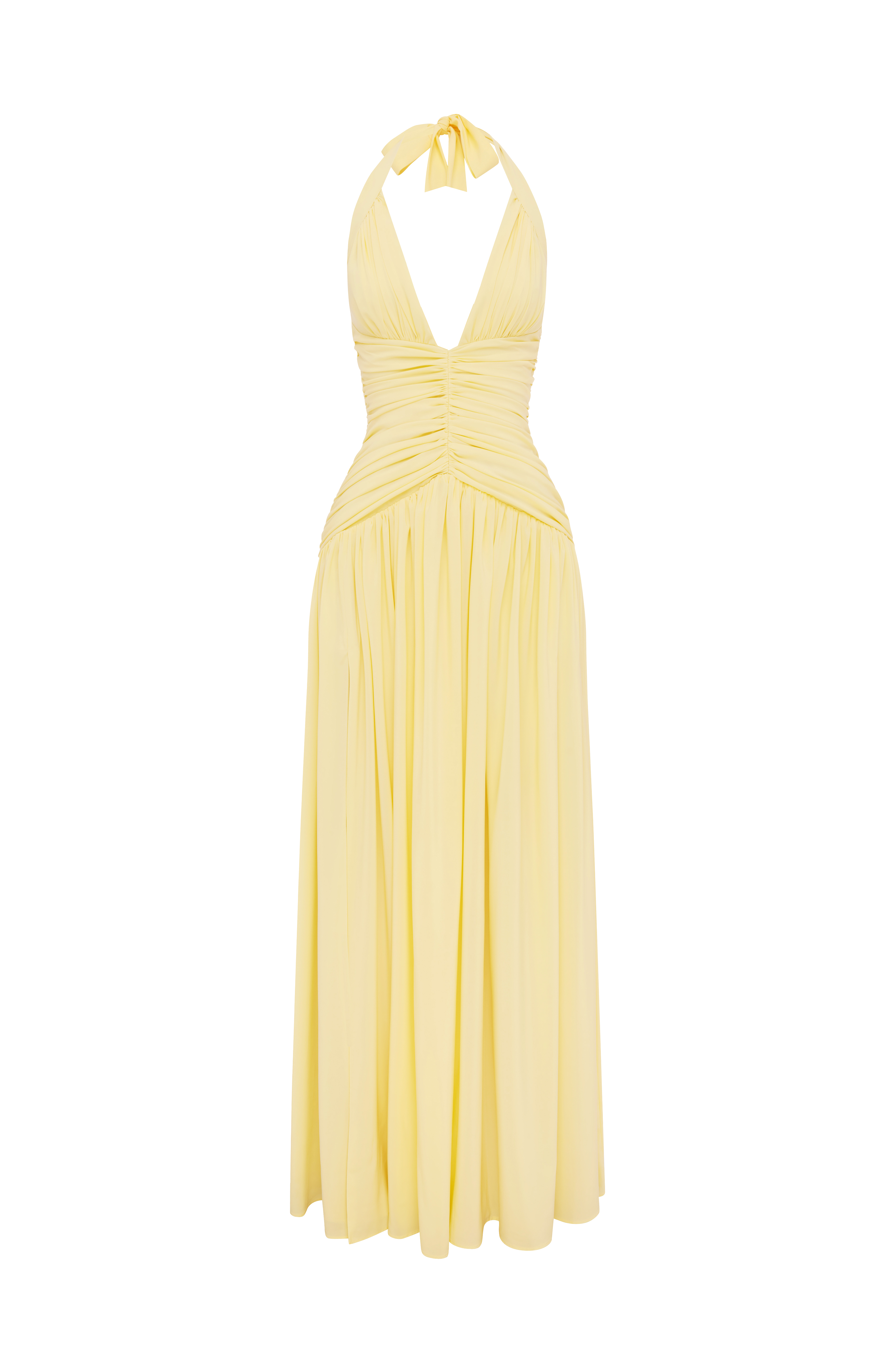 Amaris Maxi Dress - Lemon