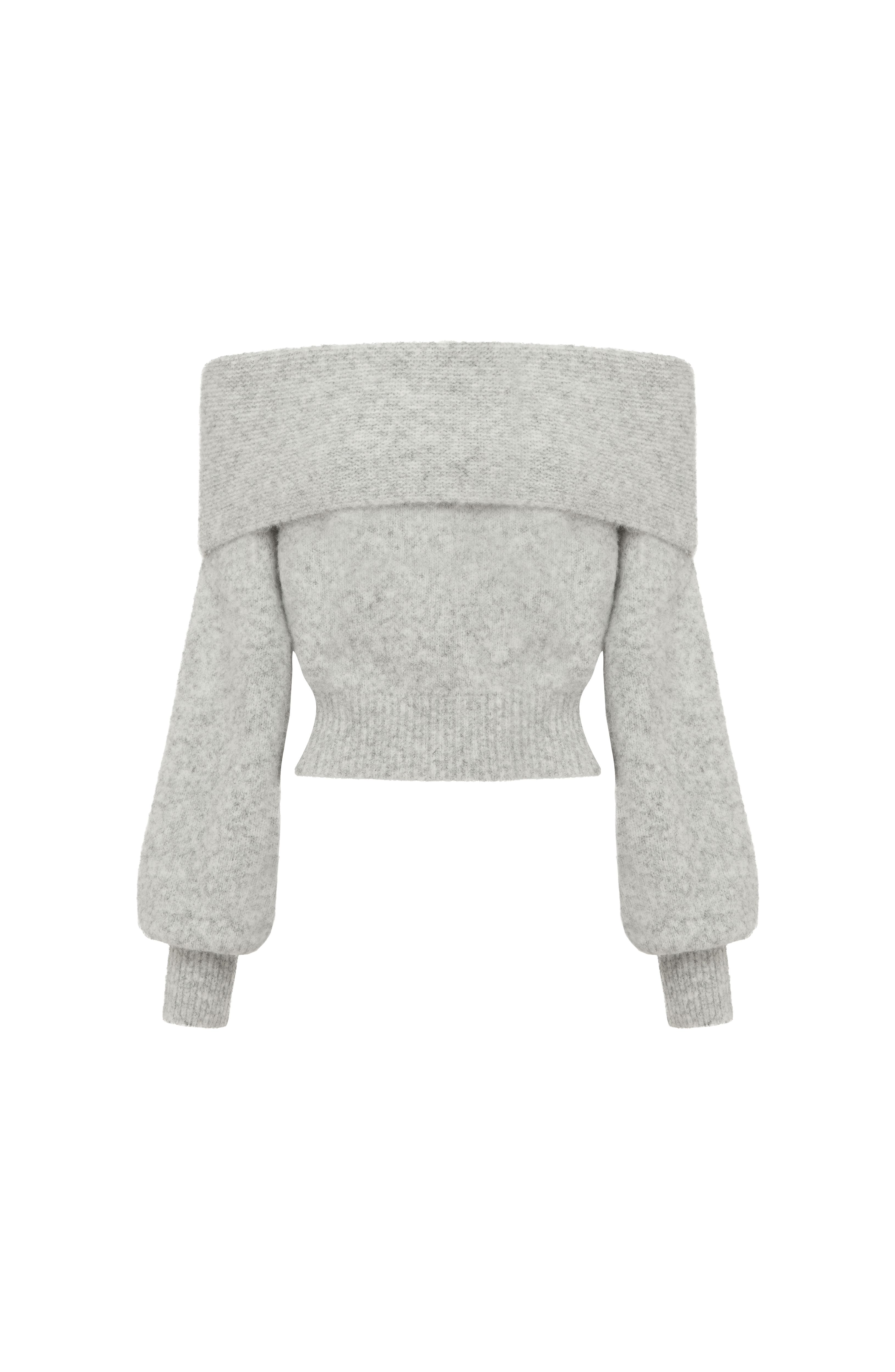 Andie Top - Light Grey Marl
