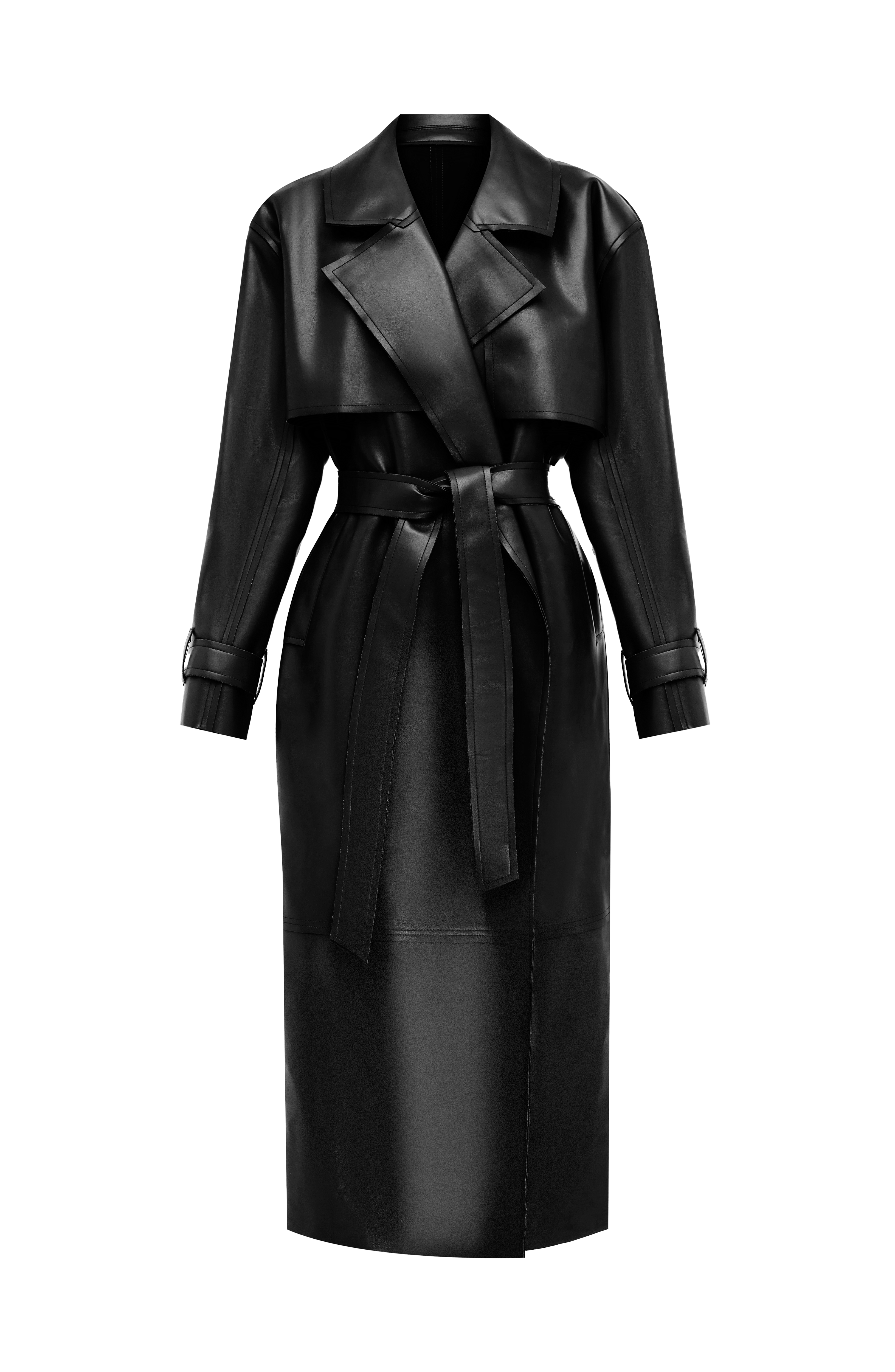 Bridget Trench Coat - Black