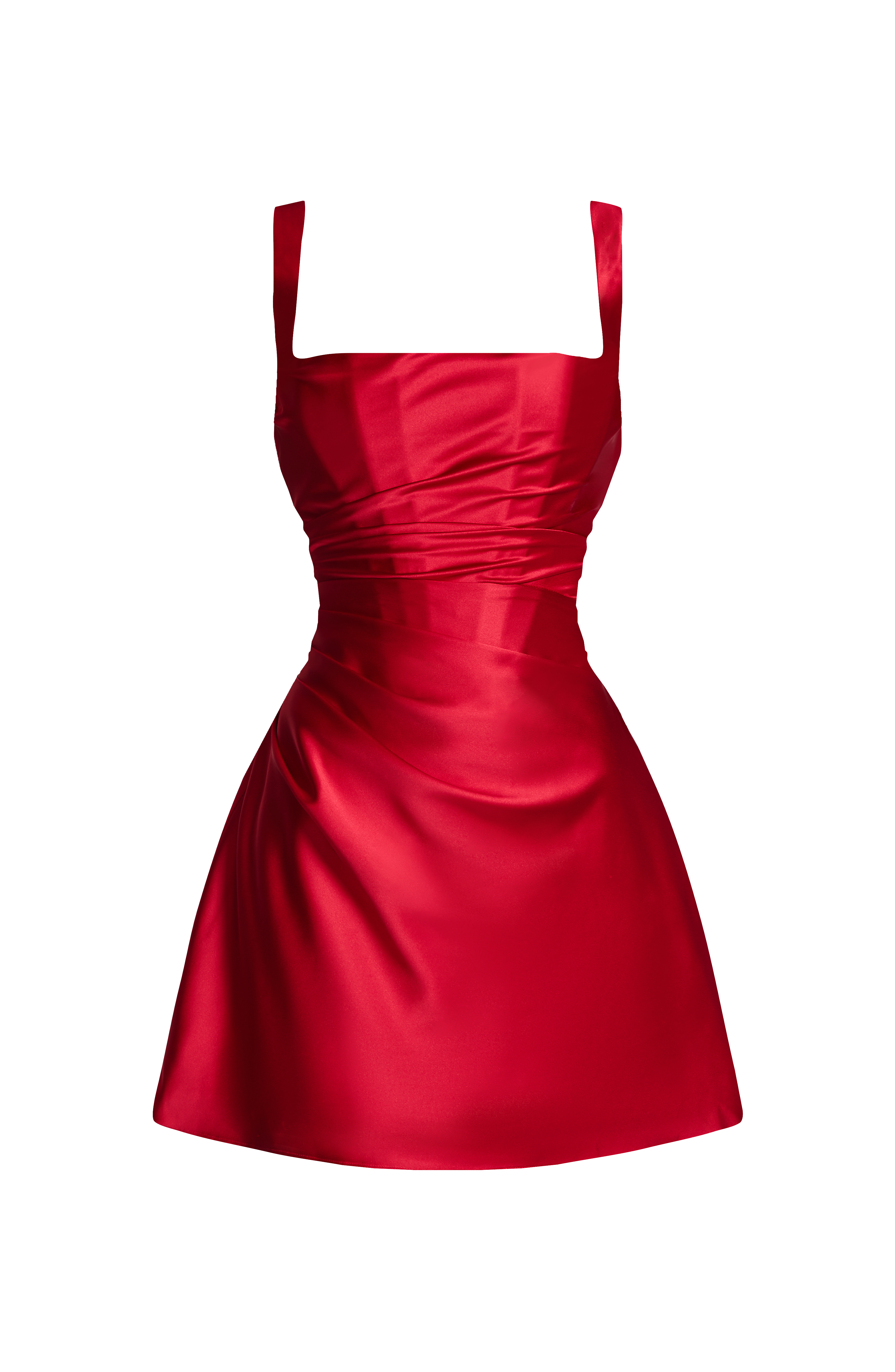 Calanthe Mini Dress - Red