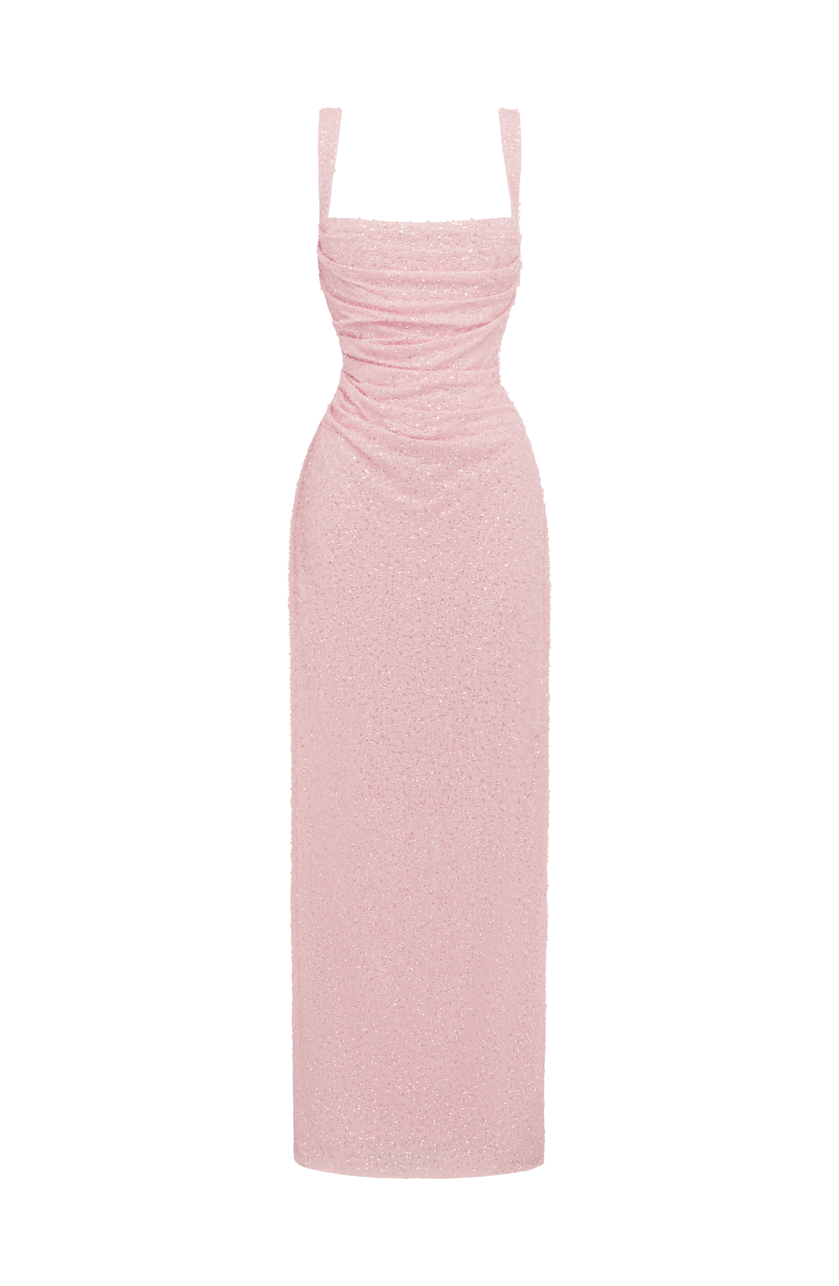 Calanthe Maxi Dress - Blush Sparkle