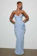 Chiara Maxi Dress - Glacier Blue