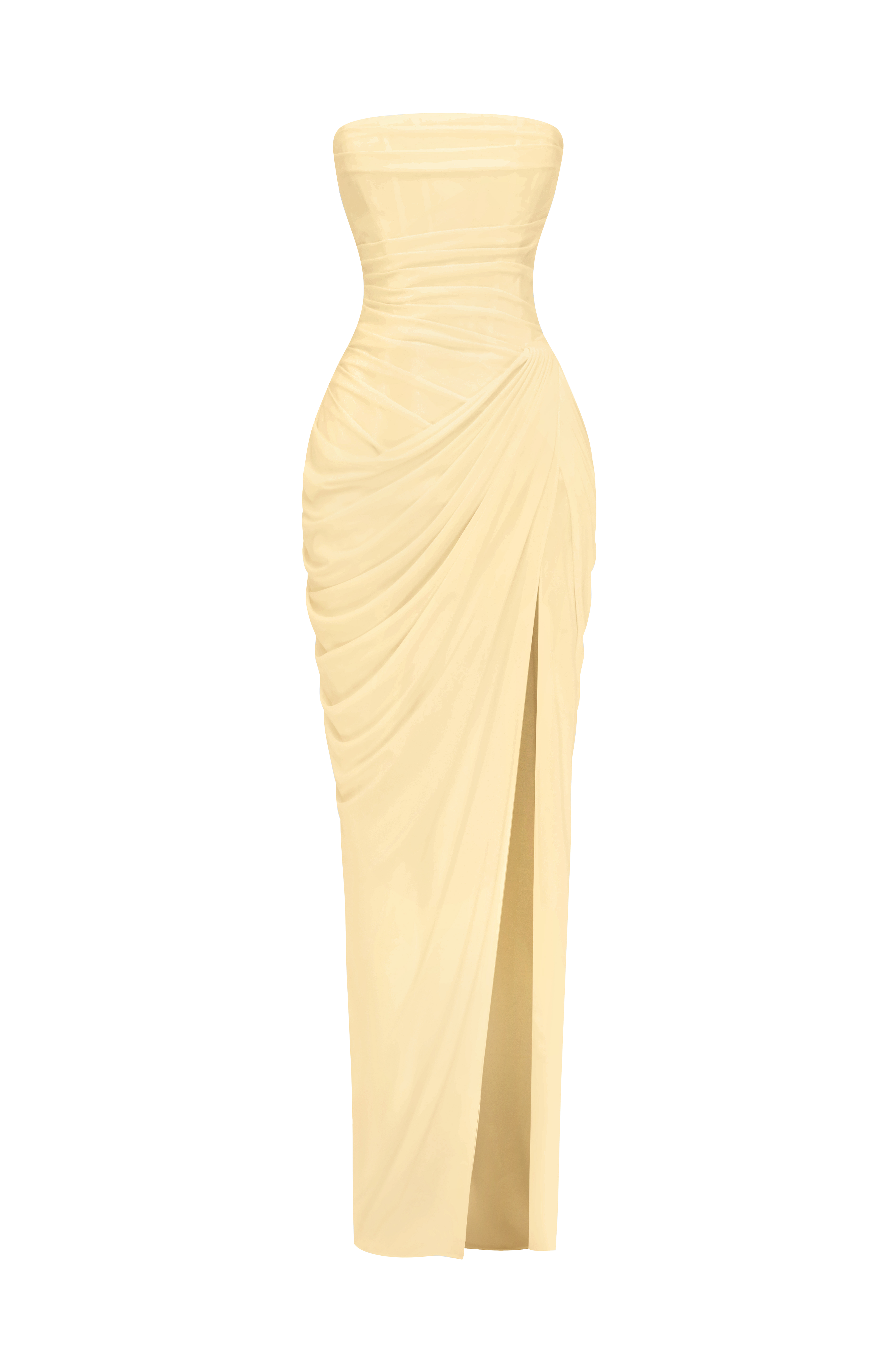 Cyra Maxi Dress - Lemon