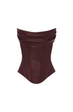 Elvina Corset - Burgundy