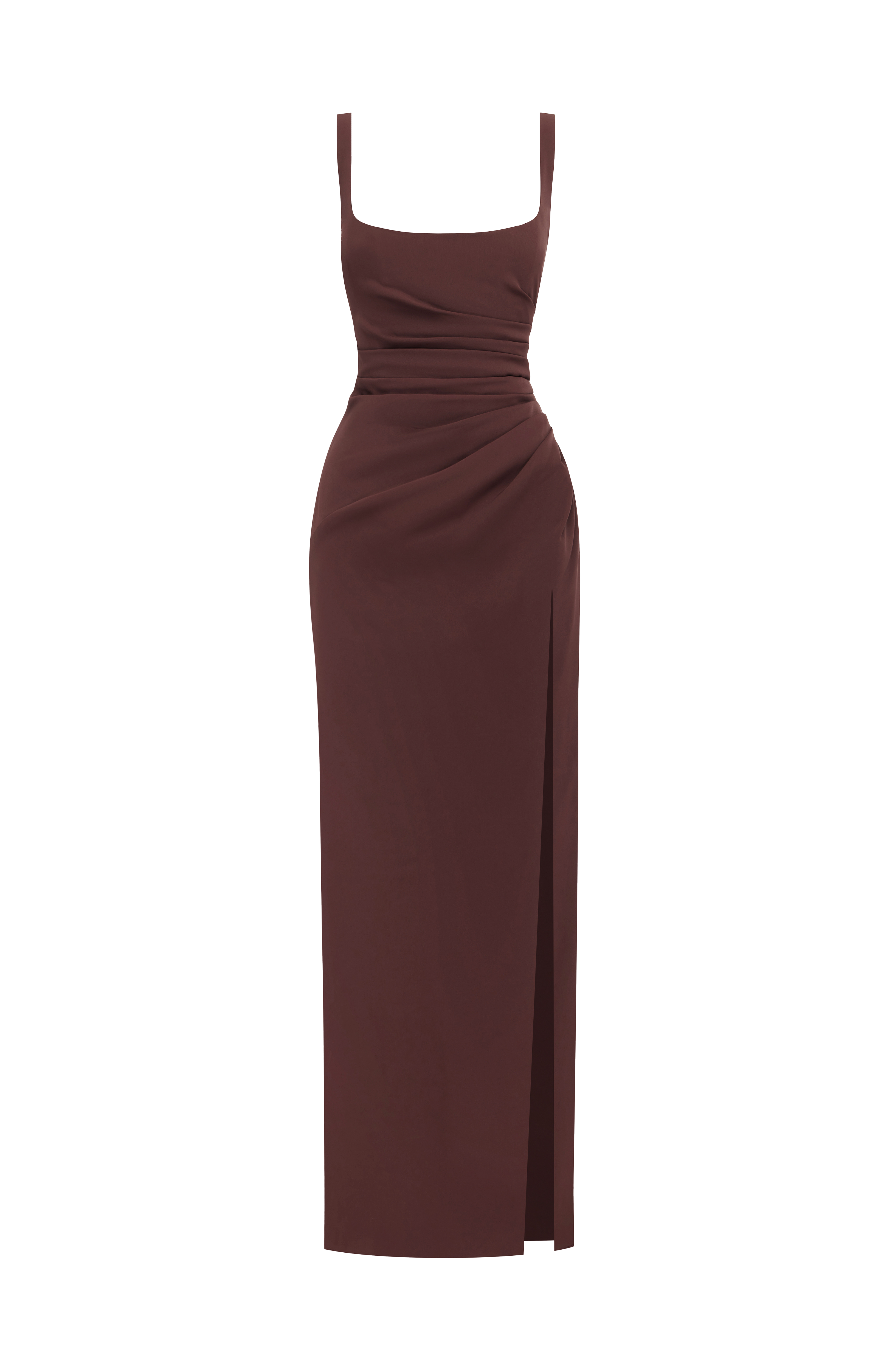Laleh Maxi Dress - Plum Brown