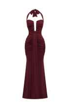 Morrigan Maxi Dress - Cherry Lacquer
