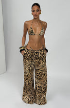 Soleil Pants - Leopard Print