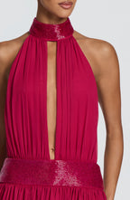 Rosalina Maxi Dress - Raspberry