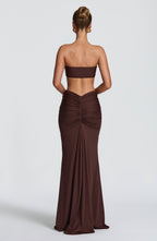 Nuala Bandeau - Plum Brown