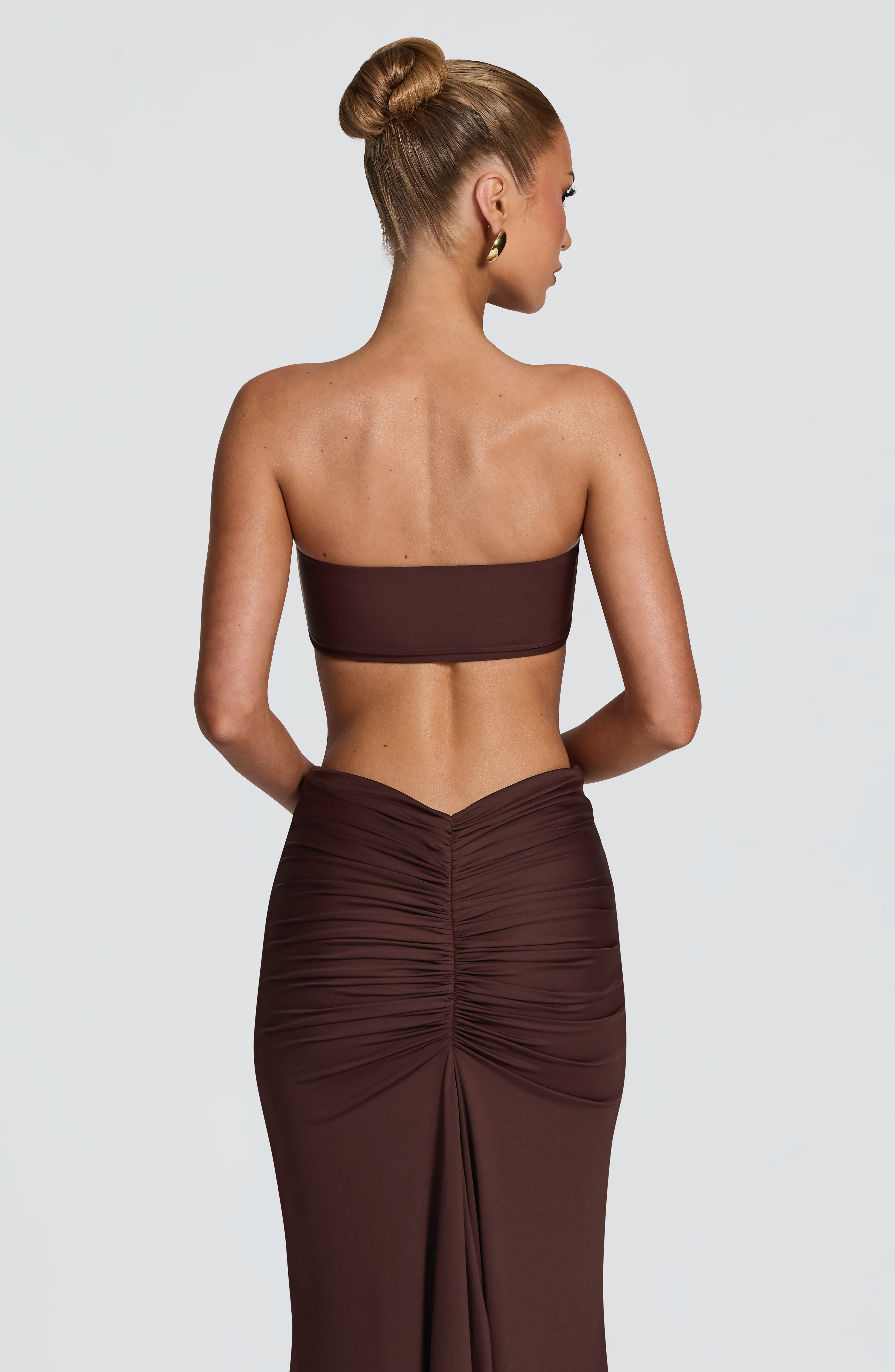 Nuala Bandeau - Plum Brown