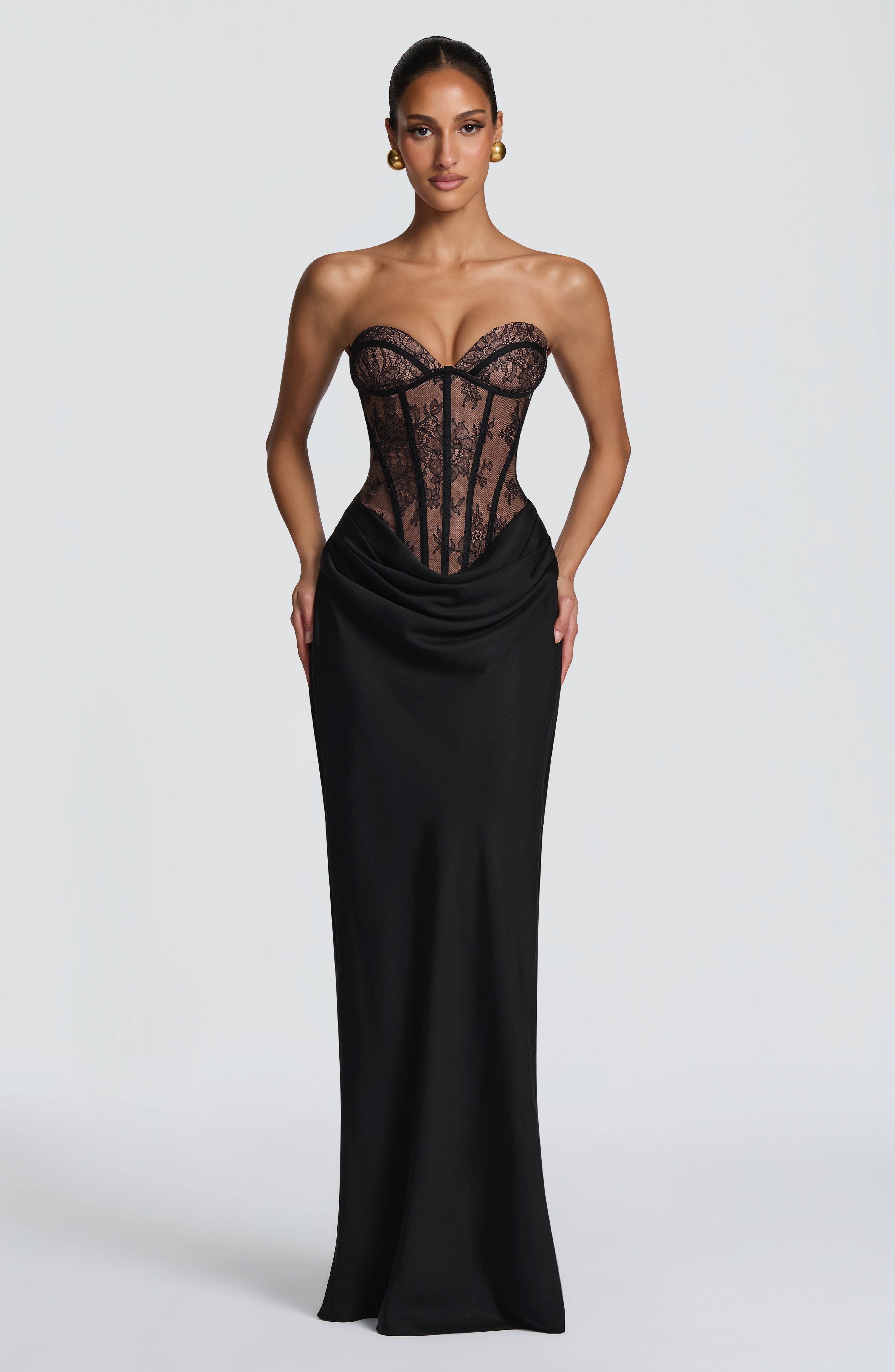 Kathleen Maxi Dress - Black
