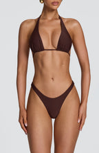 Jodie Bikini Bottom - Plum Brown