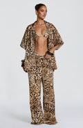 Soleil Shirt - Leopard Print