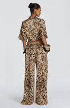 Soleil Pants - Leopard Print