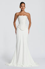 Kaia Maxi Skirt - Ivory