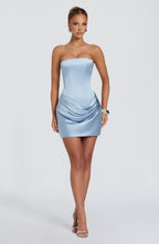 Ella Mini Dress - Glacier Blue
