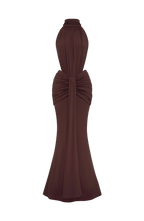 Thekla Maxi Dress - Plum Brown