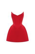 Torin Mini Dress - Red