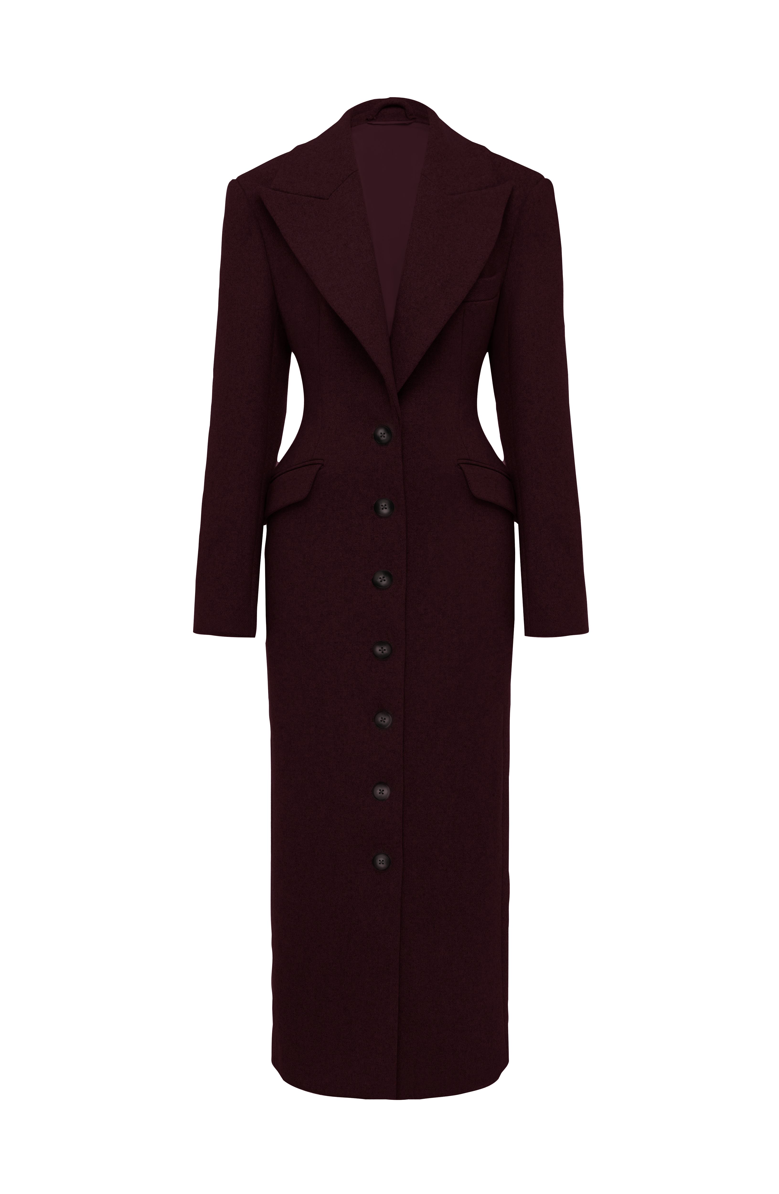 Ursula Coat - Plum