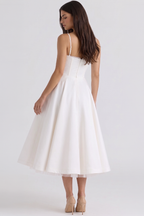 Cloe Midi Dress – Double-Layer Design