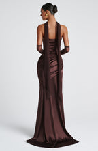 Ayla Scarf - Plum Brown